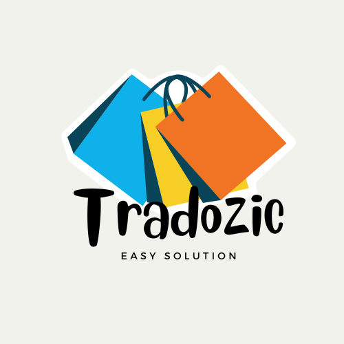 colorful illustrative online shop logo